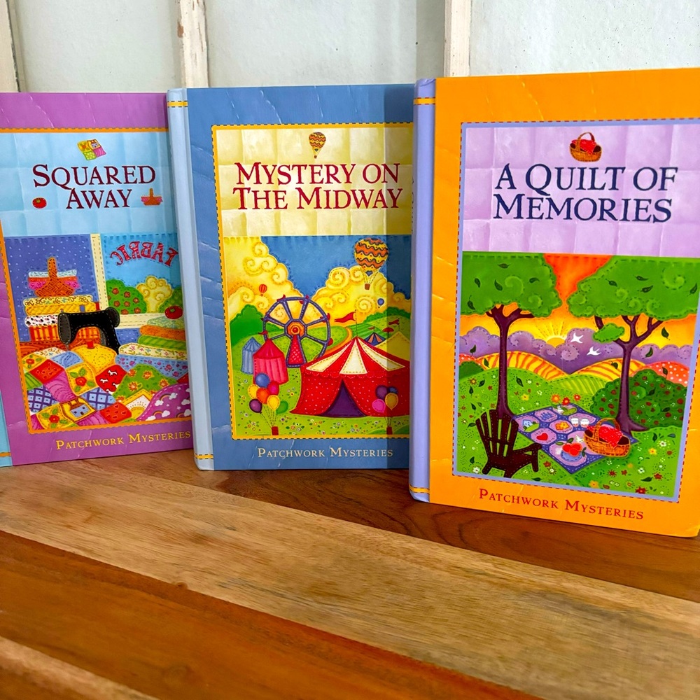 Patchwork Mysteries Volume 11, 12, 13 Book Set ☀️ FREE SHIPPING